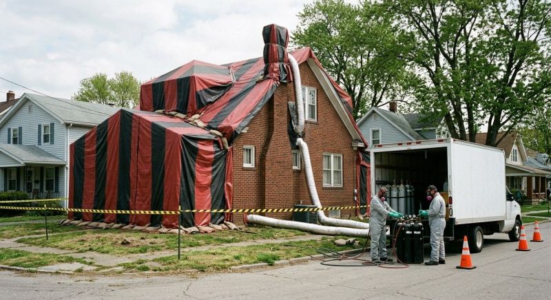 Roach Fumigation in Toledo, OH