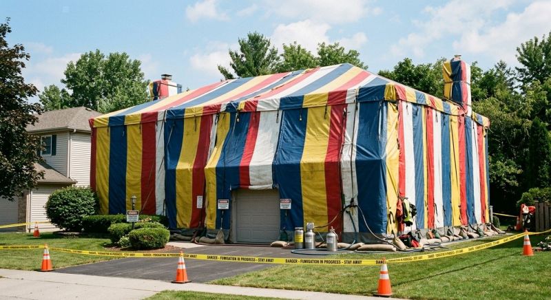 Tent Fumigation in Columbus, OH
